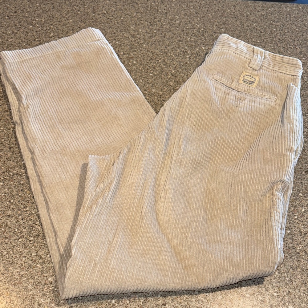 90s County Seat classic cotton corduroy trousers pants